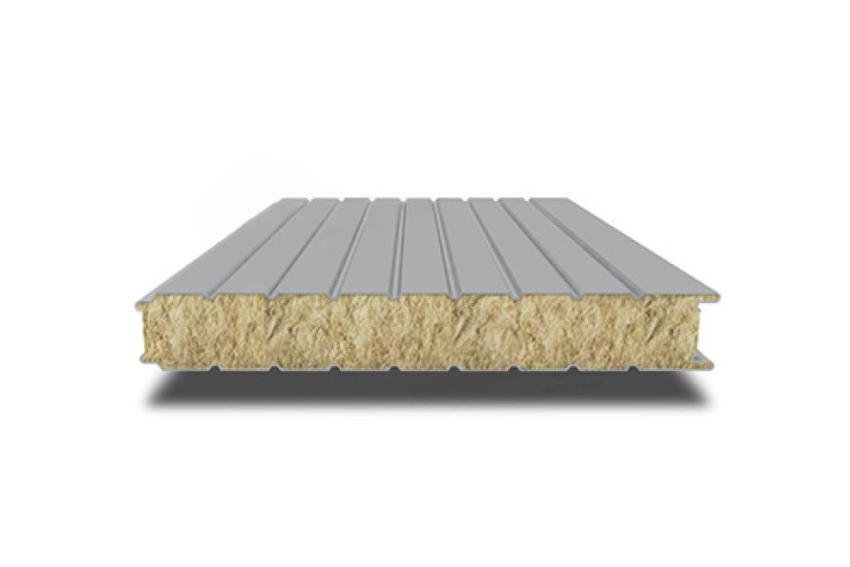 Стеновая сэндвич-панель с пенополистиролом, 1200х150 мм, 0.5/0.5, Atlas