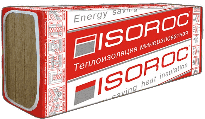 Утеплитель ISOROC Изофас-СЛ 1000х600х50 мм