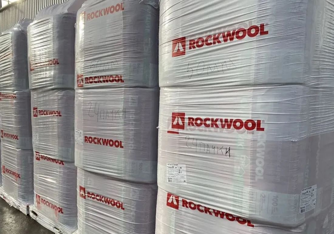 Утеплитель Роквул Стандарт 100х600х1000 фото 1